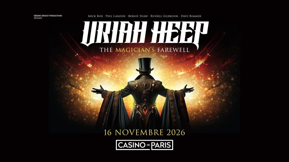 URIAH HEEP | PARIS | Casino de Paris