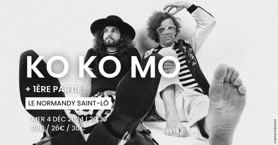 KO KO MO + Première partie | Le Normandy Saint-Lô