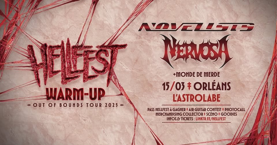 Hellfest Warm-up Tour | ORLÉANS - l'Astrolabe