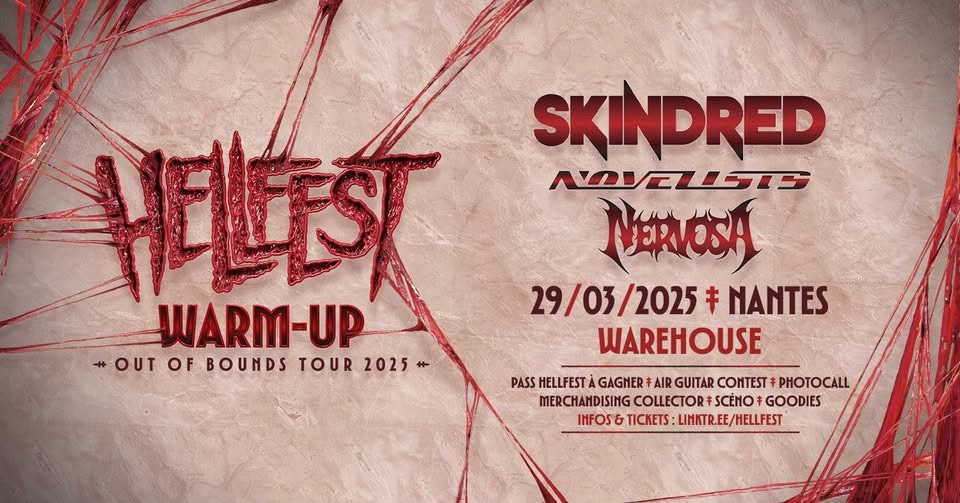 Hellfest Warm-up Tour | NANTES - Warehouse