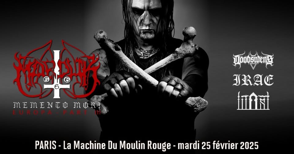 Marduk, Doodswens, Irae, Litost // Paris