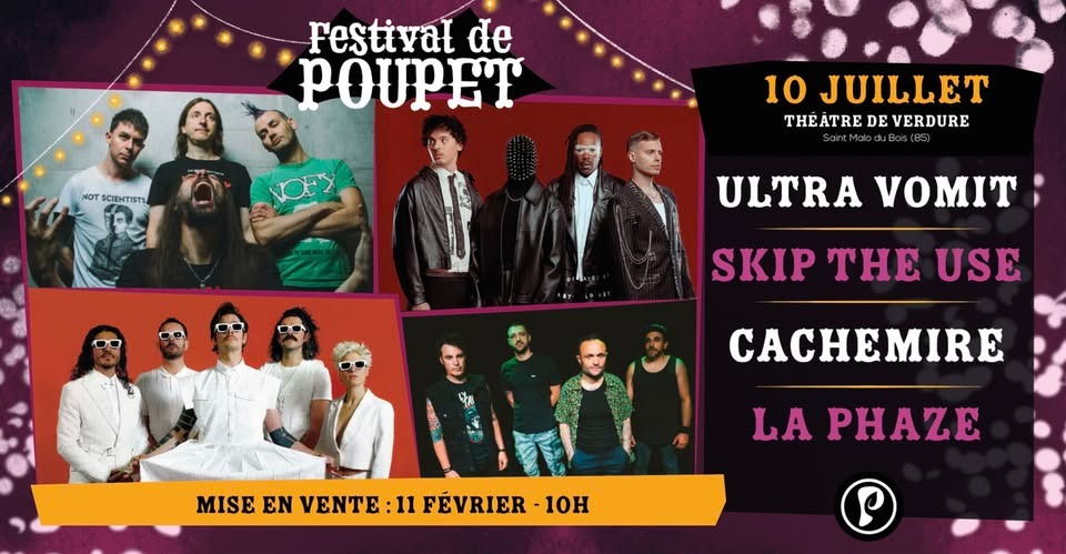 Poupet ★ ULTRA VOMIT • SKIP THE USE • CACHEMIRE • LA PHAZE
