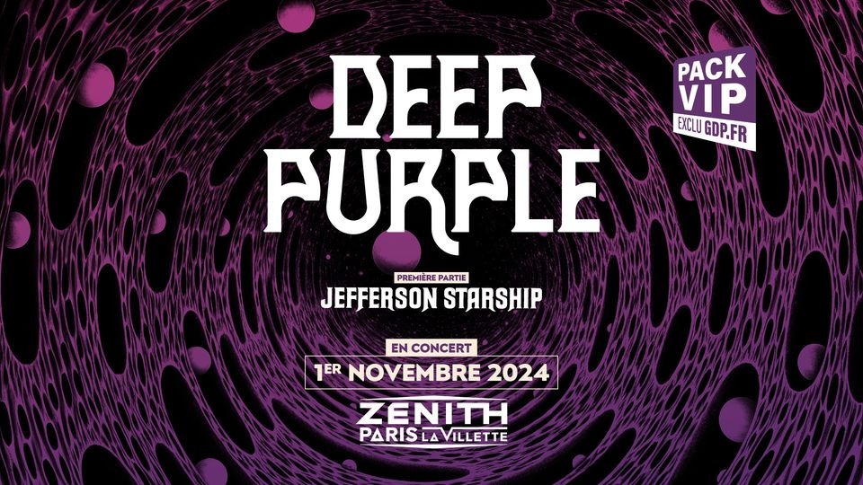 Deep Purple • Zénith Paris - La Villette