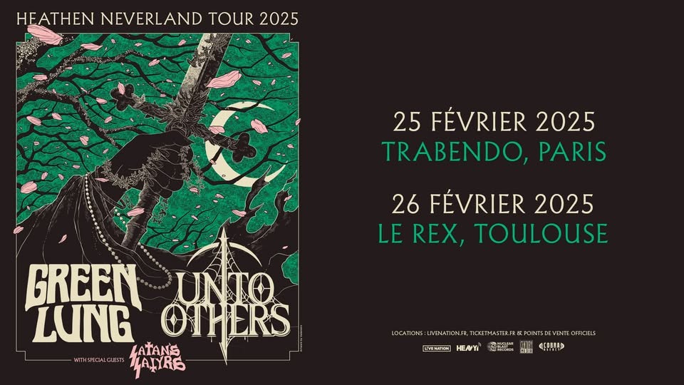 GREEN LUNG & UNTO OTHERS | Trabendo, Paris - 25 février 2025