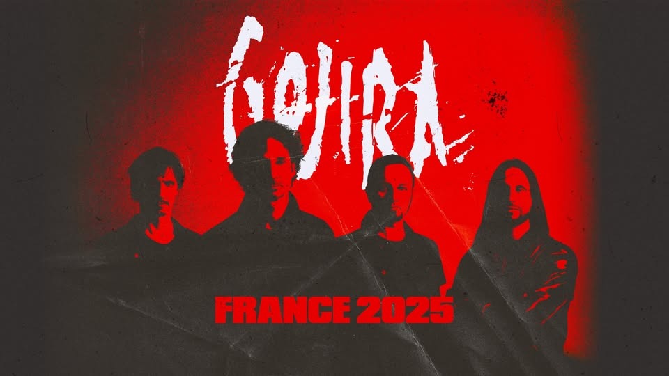 GOJIRA FRANCE 2025 | 1er décembre 2025 | Zénith de Rouen