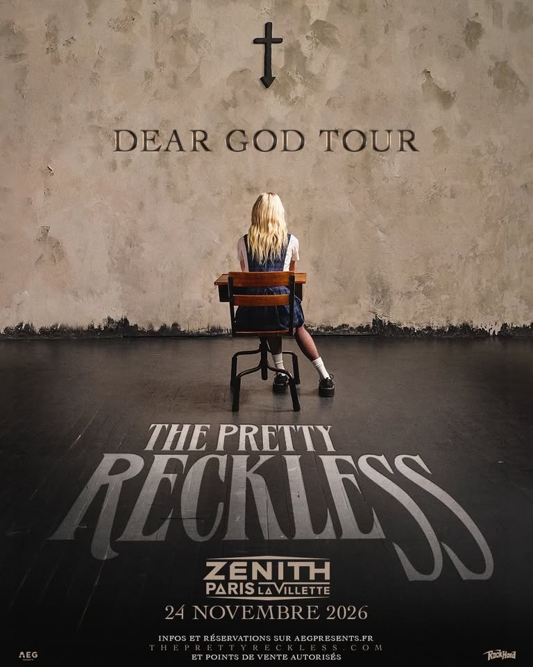 The Pretty Reckless • Zénith Paris - La Villette • 24 Novembre 2026