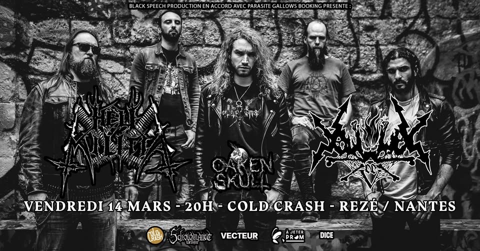 Hell Militia + Vortex Of End + Oaken Skull - Rezé