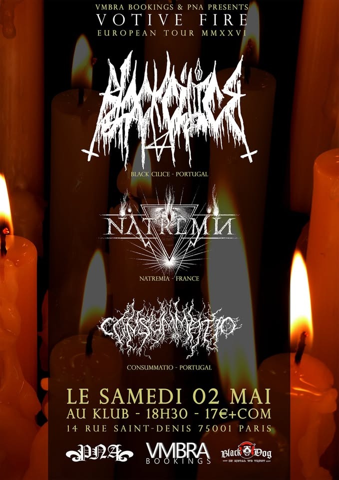 Black Cilice X Natremia X Consummatio @ Le Klub, Paris