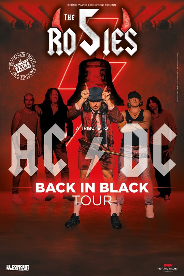 The 5 Rosies, Tribute to AC/DC • L'Étage • Rennes
