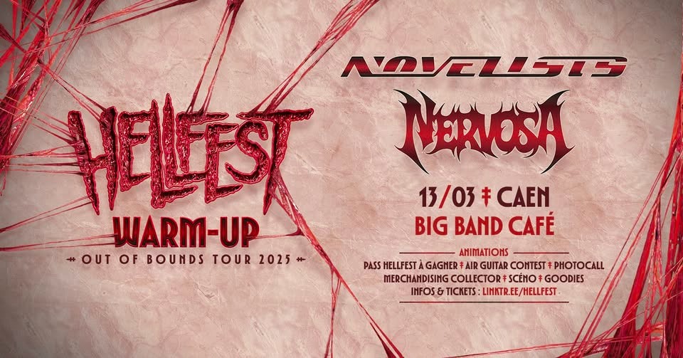 Hellfest Warm-up Tour | CAEN - Big Band Café