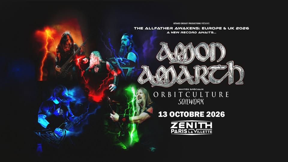 AMON AMARTH | PARIS | Zénith de Paris - La Villette