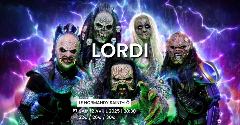 LORDI + 1ère partie | Le Normandy Saint-Lô