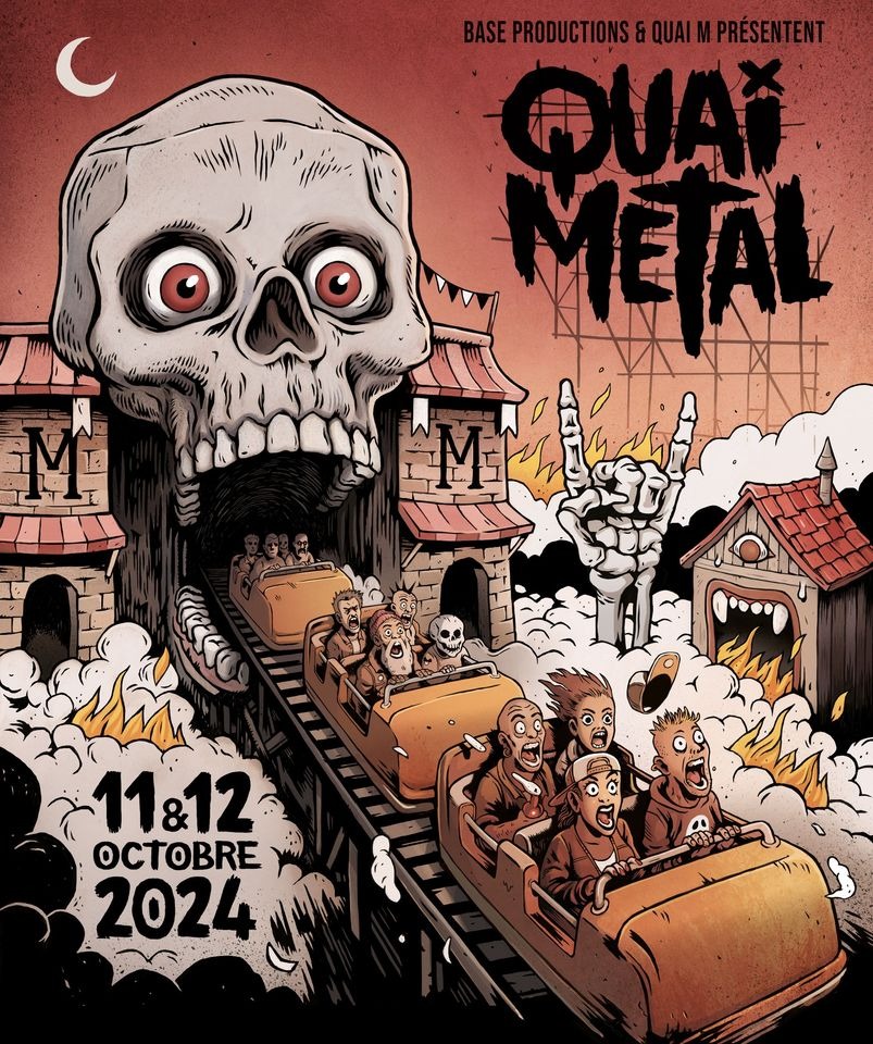 Quai Metal - Lofofora / Treponem Pal / Hypno5e / Vestige / Crowbar / Overcharger - Quai M